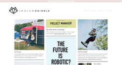 Desktop Screenshot of indiandribble.com